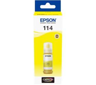 Epson Botella Tinta Ecotank 114 Amarillo