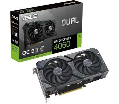 h2ASUS Dual GeForce RTX8482 4060 OC Edition 8GB GDDR6 h2p ppASUS Dual GeForce RTX8482 4060 OC Edition 8GB GDDR6 con dos potente