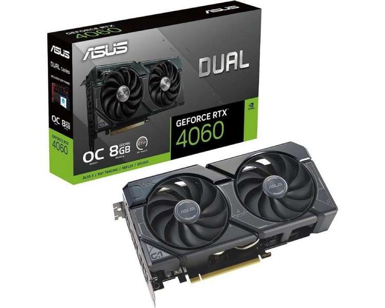 h2ASUS Dual GeForce RTX8482 4060 OC Edition 8GB GDDR6 h2p ppASUS Dual GeForce RTX8482 4060 OC Edition 8GB GDDR6 con dos potente