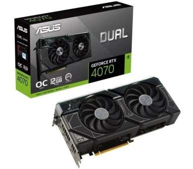 h2ASUS Dual GeForce RTX8482 4070 OC Edition 12GB GDDR6X h2p ppASUS Dual GeForce RTX8482 4070 OC Edition 12GB GDDR6X con dos pot