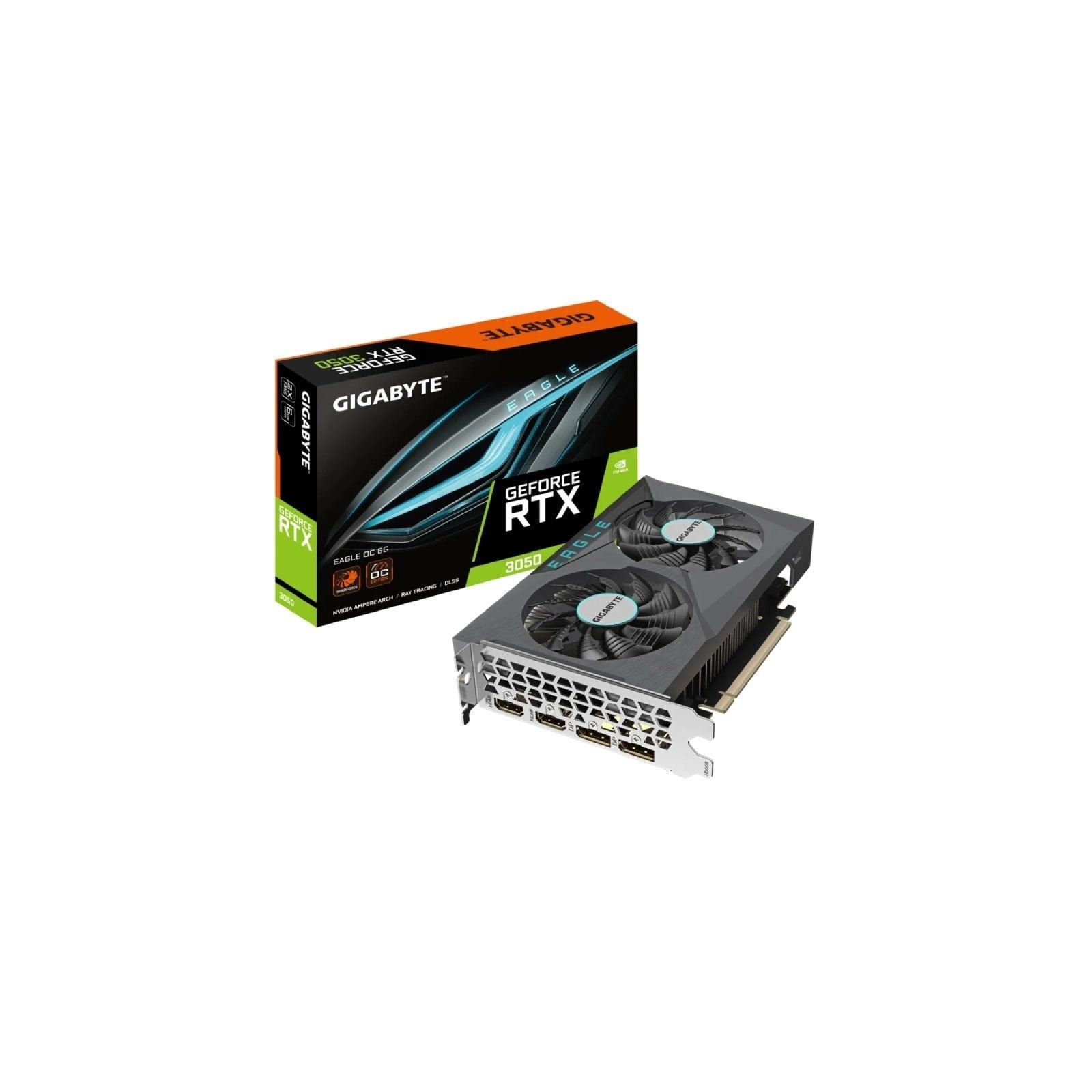 ph2GeForce RTX8482 3050 EAGLE OC 6G h2ul liMultiprocesadores NVIDIA Ampere Streaming li liNucleos RT de 2ª generacion li liNuc