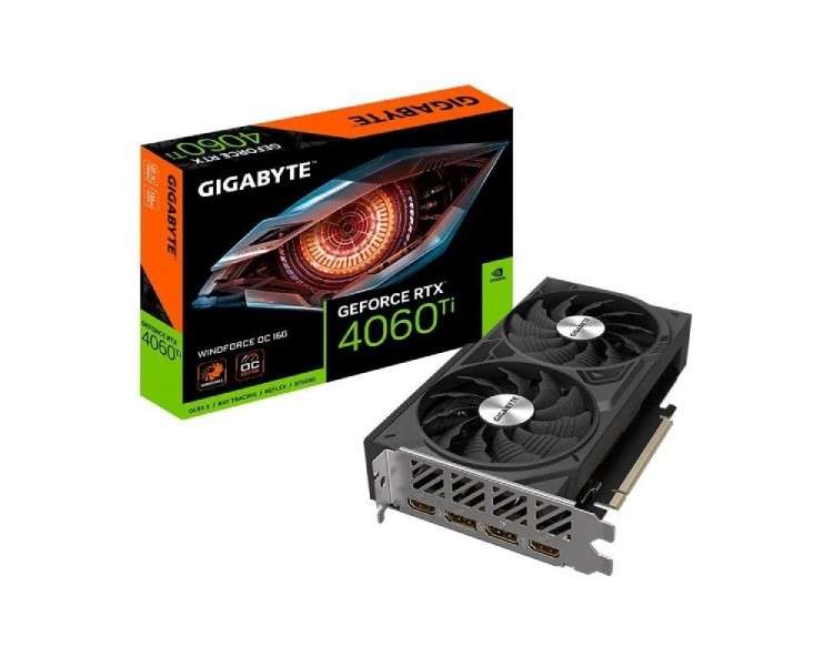 ph2GeForce RTX8482 4060 Ti WINDFORCE OC 16G h2ul liCon tecnologia NVIDIA DLSS 3 arco ultraeficiente de Ada Lovelace y trazado d