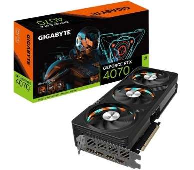 h2GeForce RTX8482 4070 GAMING OC 12G h2p pp pulliCon tecnologia NVIDIA DLSS 3 arco ultraeficiente de Ada Lovelace y trazado de 