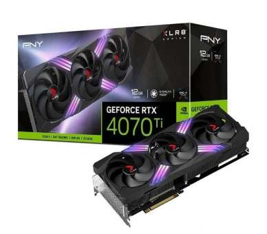 h2PNY GeForce RTX 4070 Ti 12GB XLR8 Gaming Verto Triple Fan h2divPreparate para jugar y crear de manera estelar con NVIDIA GeFo