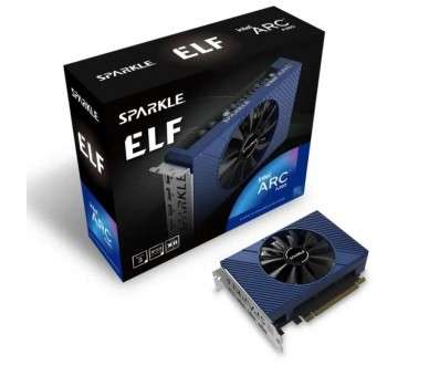 h2Sparkle Intel Arc A380 ELF h2divh2COMPACTO Y LISTO h2pLa serie ELF de un solo ventilador y con diseno compacto de dos ranuras