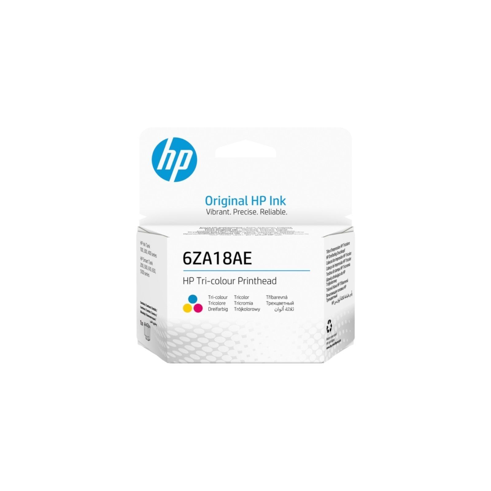 h2Cabezal de impresion HP 6ZA18AE tricolor 6ZA18AE h2divLos cabezales de impresion HP funcionan con un sistema de tanques de ti