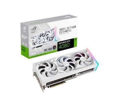 TARJETA GRaFICA ASUS ROG STRIX RTX4080 SUPER O 16G WHITE