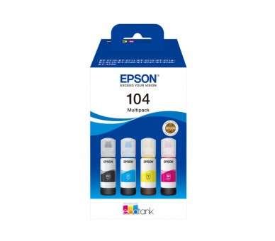 Multipack botellas epson ecotank 104 negro