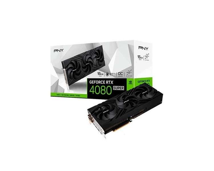 TARJETA GRaFICA PNY RTX 4080 SUPER 16GB VERTO OC DLSS3