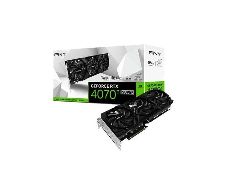 TARJETA GRaFICA PNY RTX 4070TI SUPER 16GB VERTO DLSS3