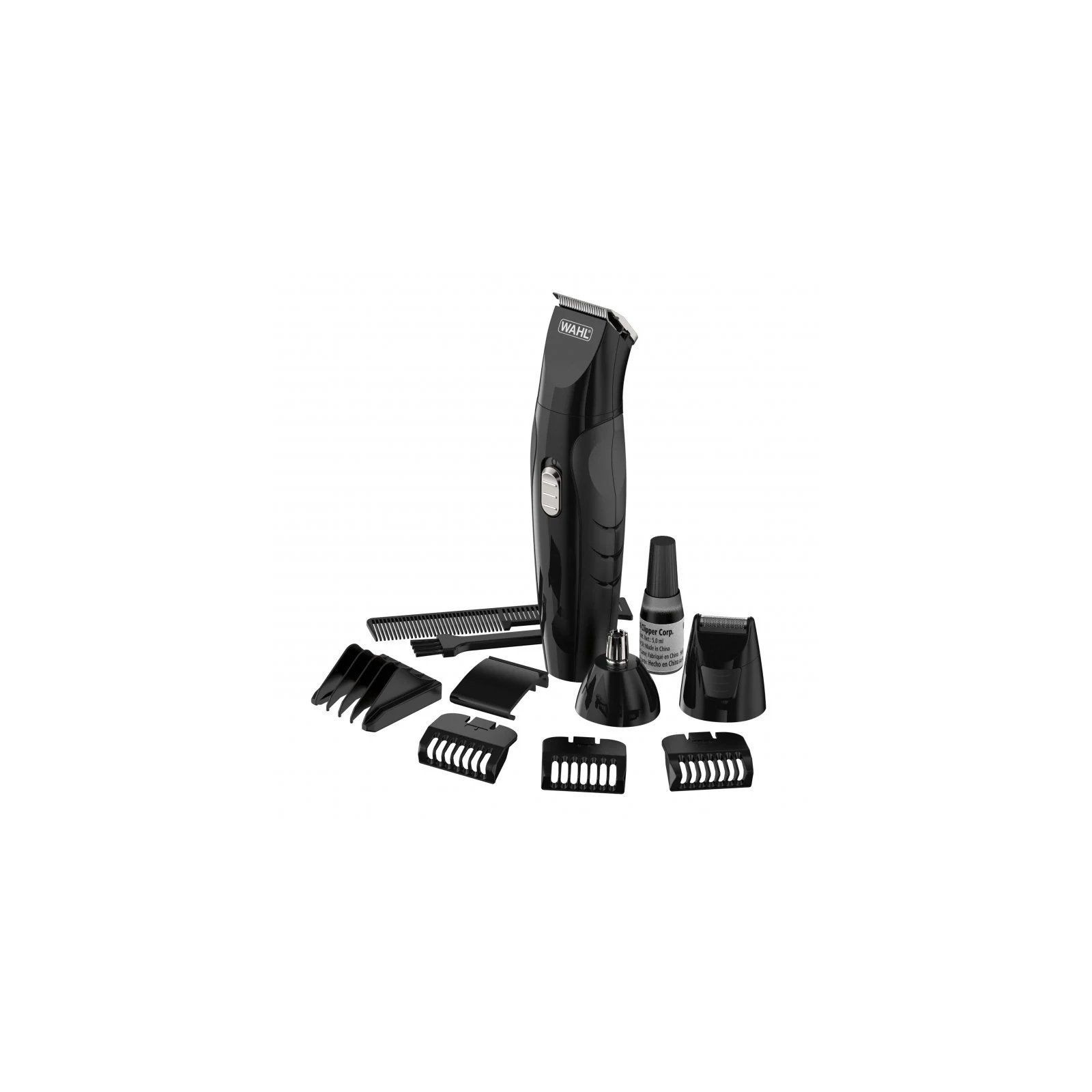 ph2KIT DE ASEO RECARGABLE GROOMSMAN h2h2RECORTADORA WAHL RECARGABLE 3 EN 1 h2ul liMaterial de la cuchilla Cuchillas de acero in