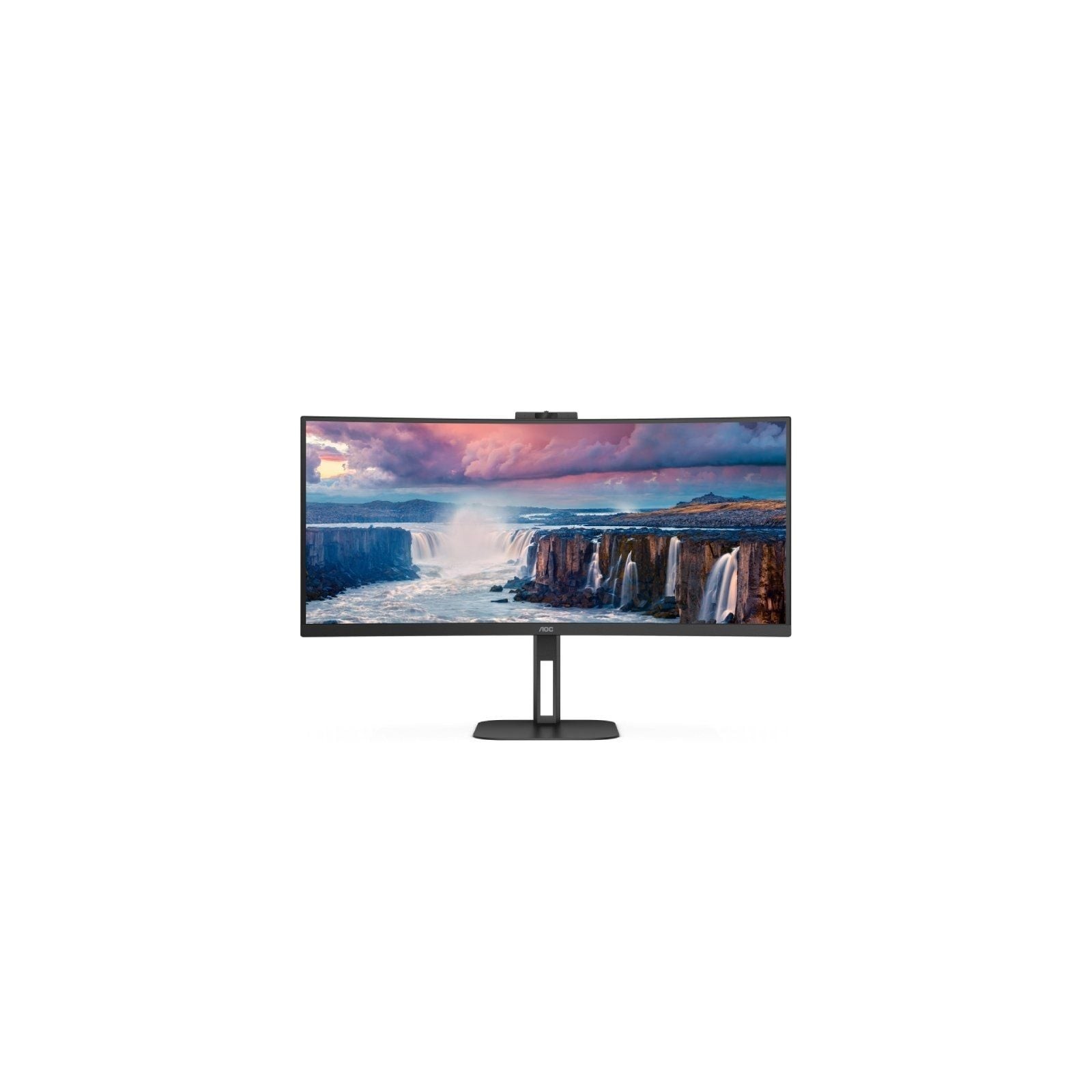 ph2Idea para una oficina domestica elegante h2pEl AOC CU34V5CW es un monitor curvo sin marco de tres lados equipado con un pane