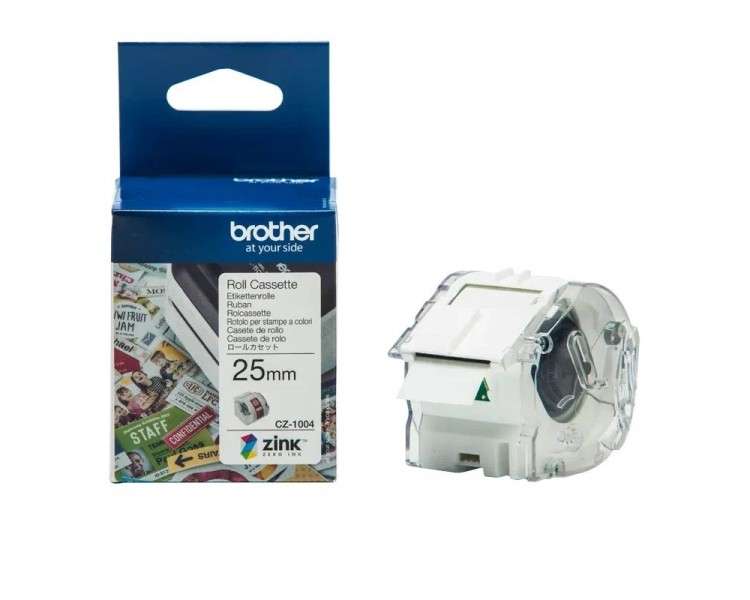 Brother Rollo CZ1004 impresora VC 25mm