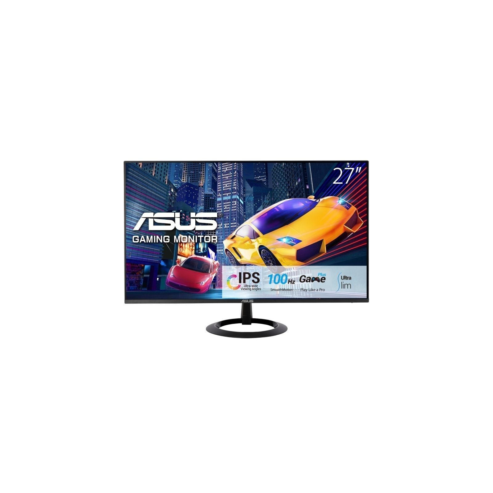 p ph2Monitor Gaming ASUS VZ27EHF Eye Care 27 pulgadas Full HD 1920 x 1080 IPS sin marco 100 Hz sincronizacion adaptativa MPRT d