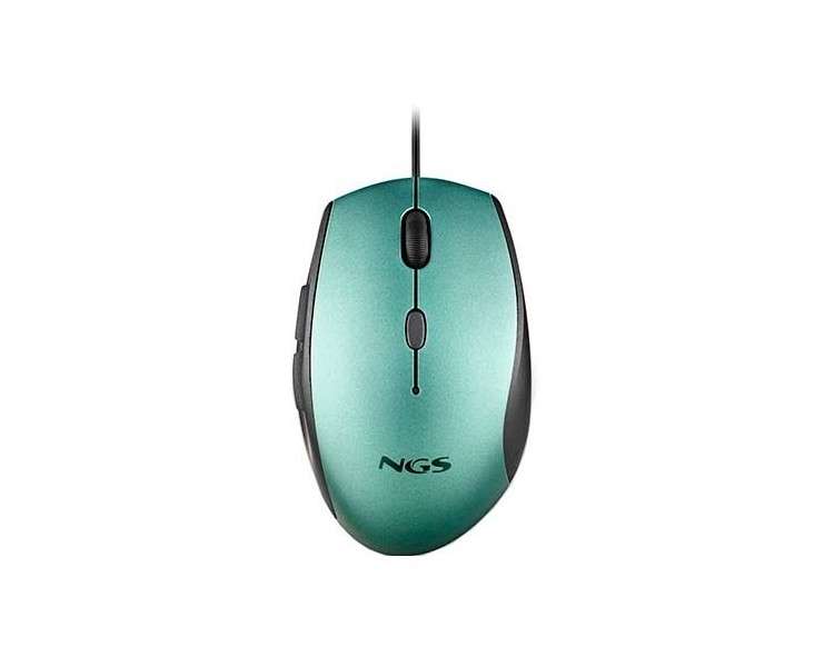 RATON OPTICO NGS MOTH ICE WIRED ERGONOMIC SILENT