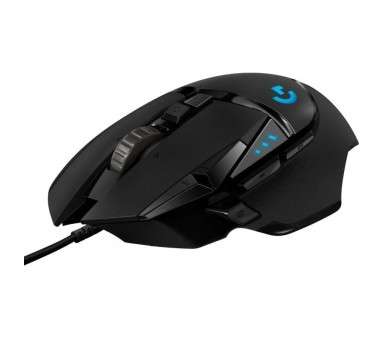 ph2G502 HERO h2pConcebido para un rendimiento de gaming avanzado El G502 HERO cuenta con el sensor para gaming HERO 25K con seg