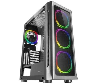 ph2TORRE GAMING PREMIUM MC NEO h2pExclusivo sistema de refrigeracion CPU FREEZER 4 ventiladores ARGB y un ventilador lateral pa