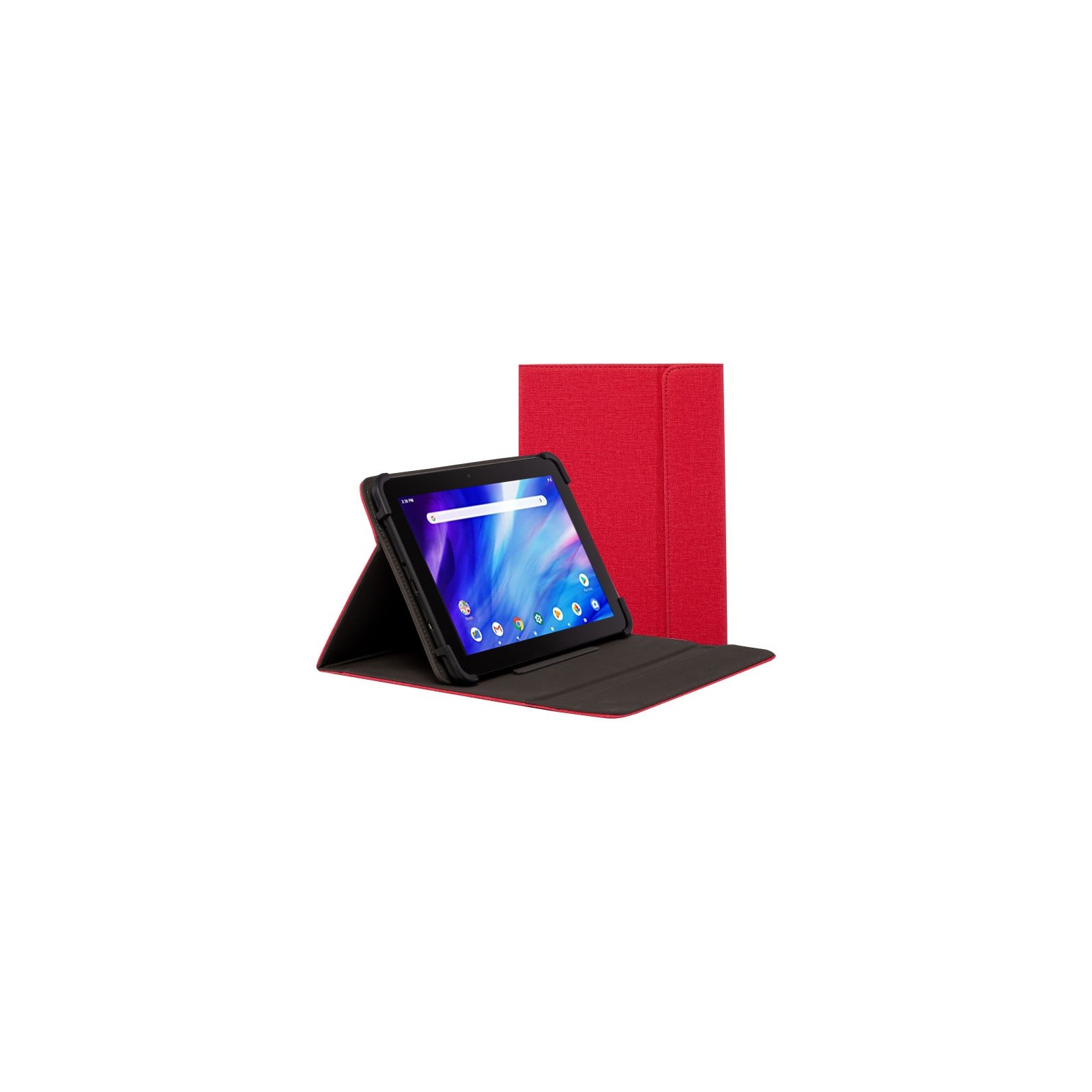 Funda tablet universal nilox 105pulgadas roja