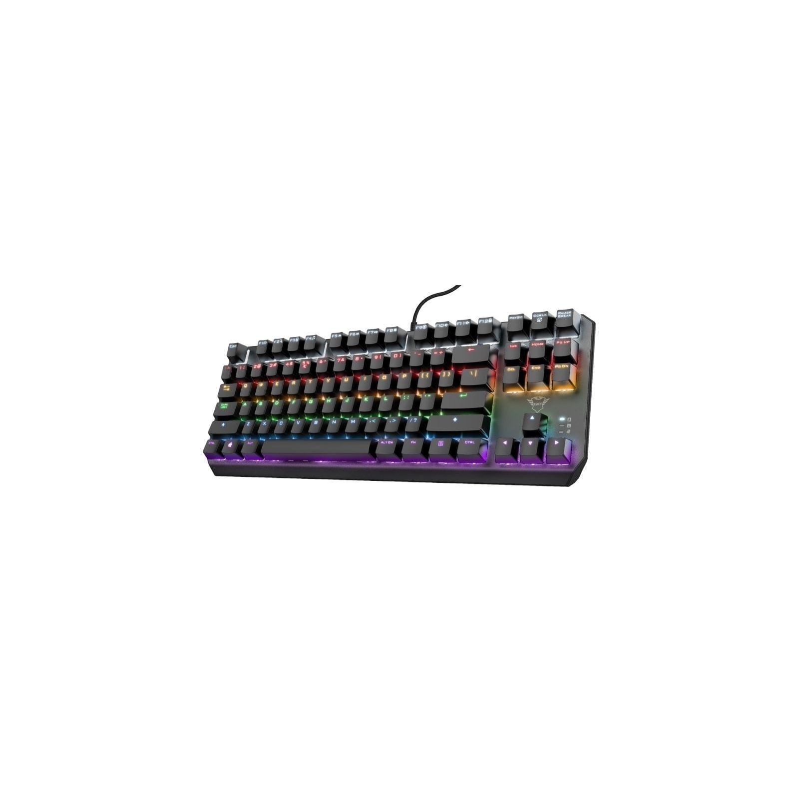 pTeclado gaming TKL compacto con interruptores mecanicos e iluminacion con onda de arco irisbr pph2Empiezanbspelnbspjuegonbspyn