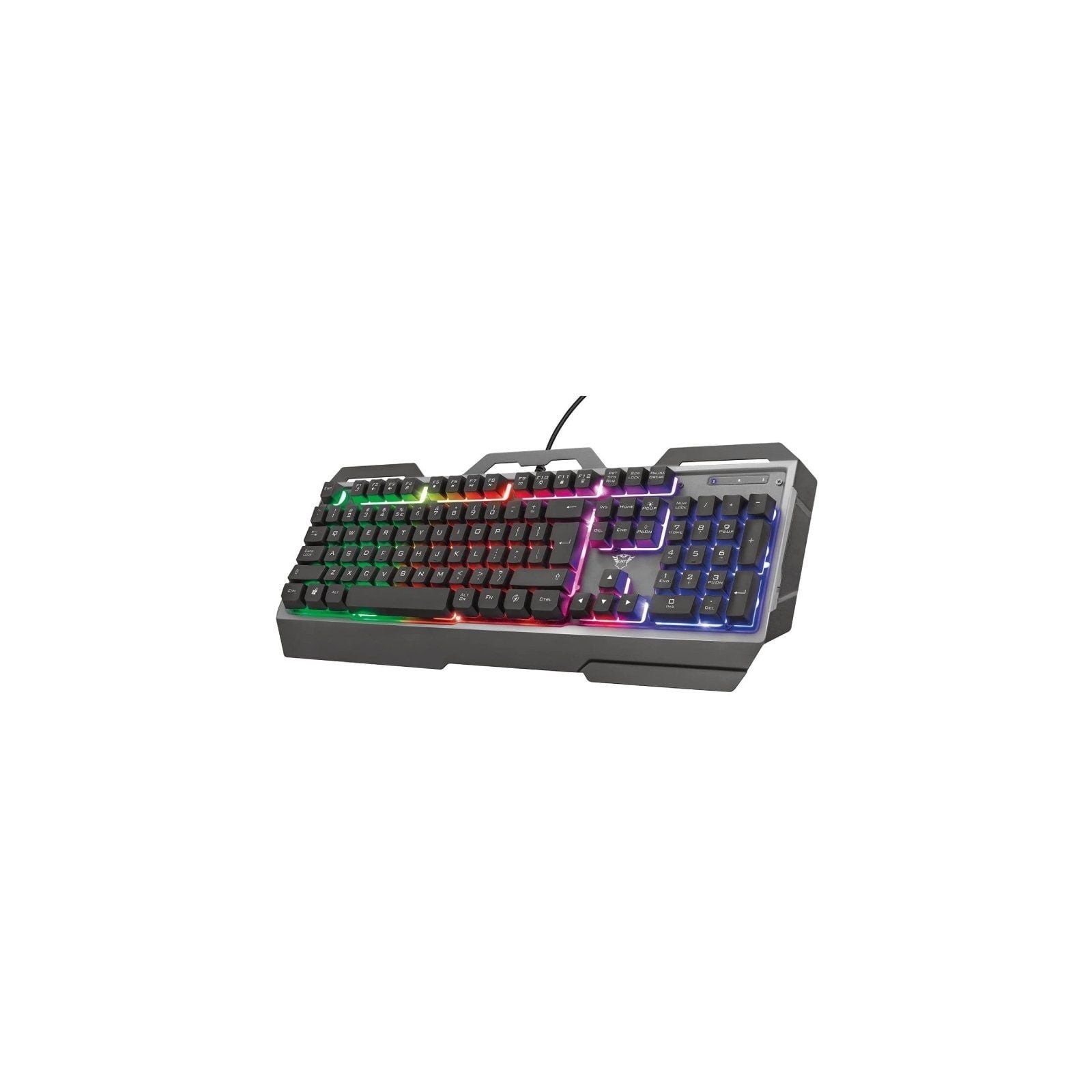 pTeclado para gaming con placa superior metalica e iluminacion multicolorbr ph2Teclado para gaming listo para la accion h2Conce