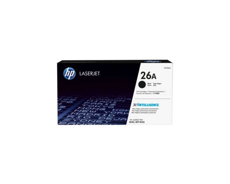 HP Toner 26A Negro