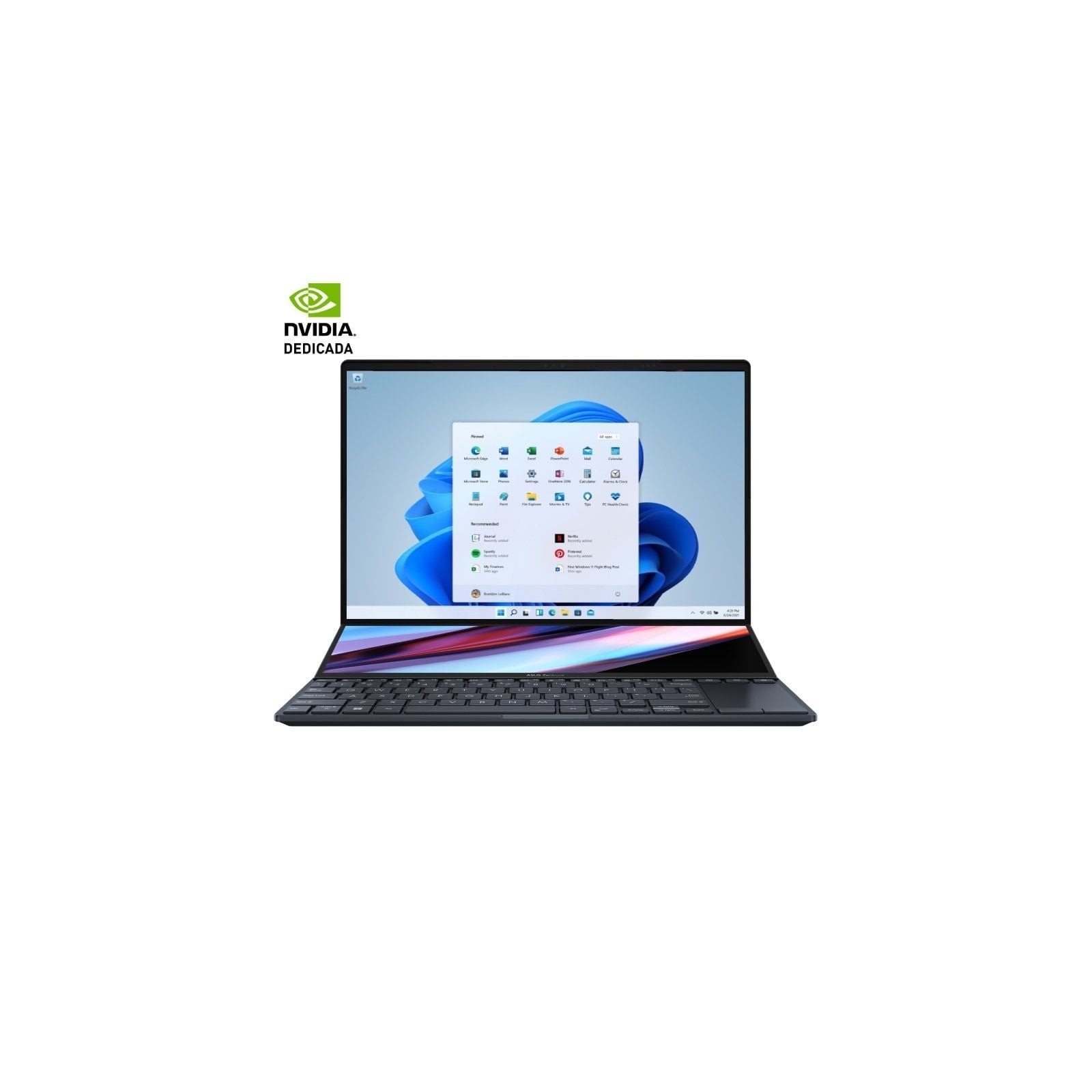 h2Portatil ASUS Zenbook Pro 14 Duo OLED UX8402VV P1018W h2pPreparate para conocer el potente Zenbook Pro 14 Duo OLED un disposi