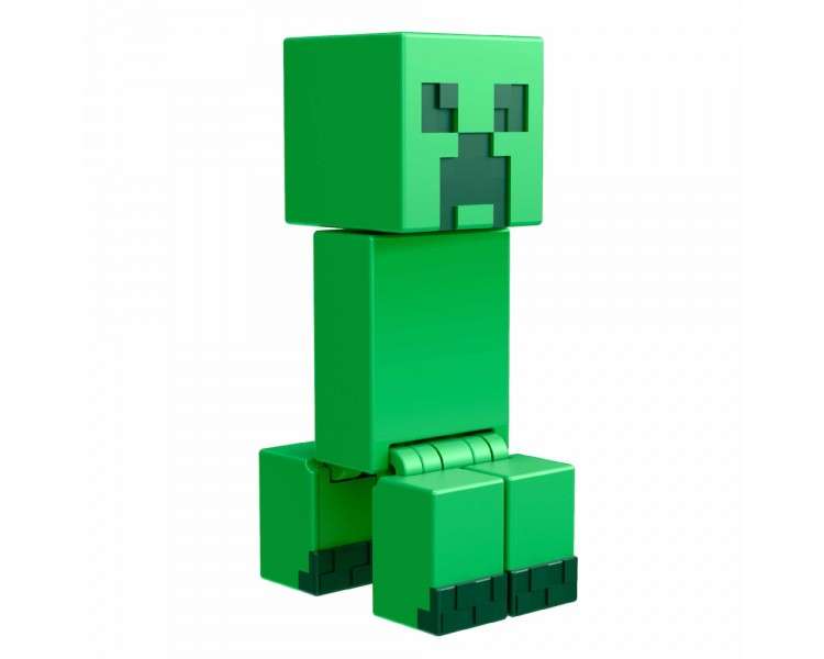 Figura mattel minecraft creeper con accesorios