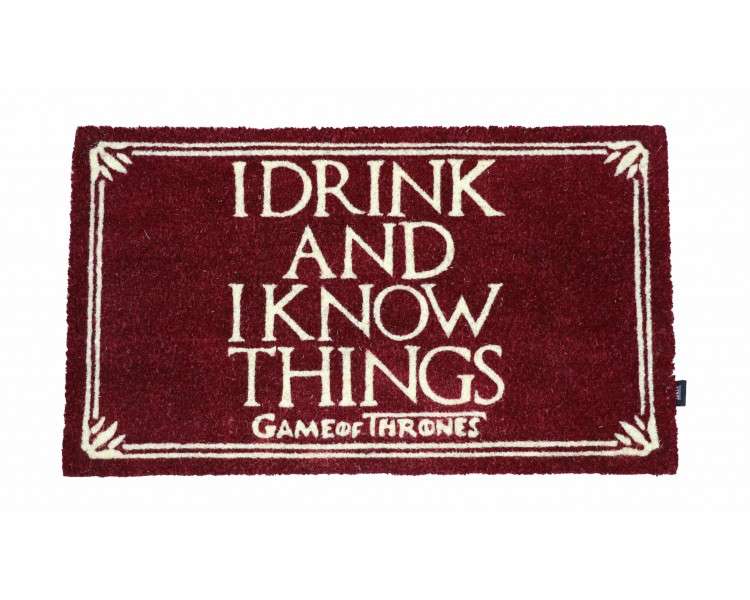 Felpudo game of thrones i drink