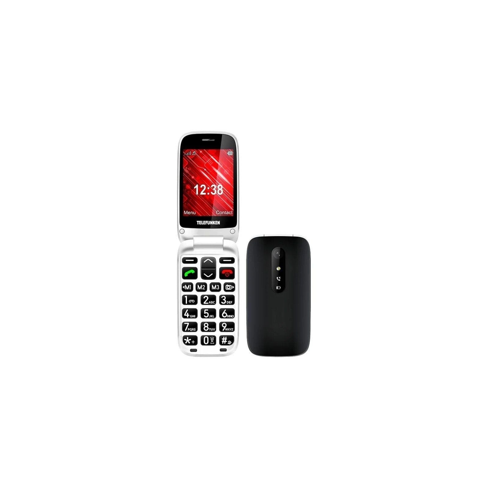 pEl movil resistente completo y facil de usar te encantara el Telefunken S445 en color negro Tiene camara integrada y conexion 