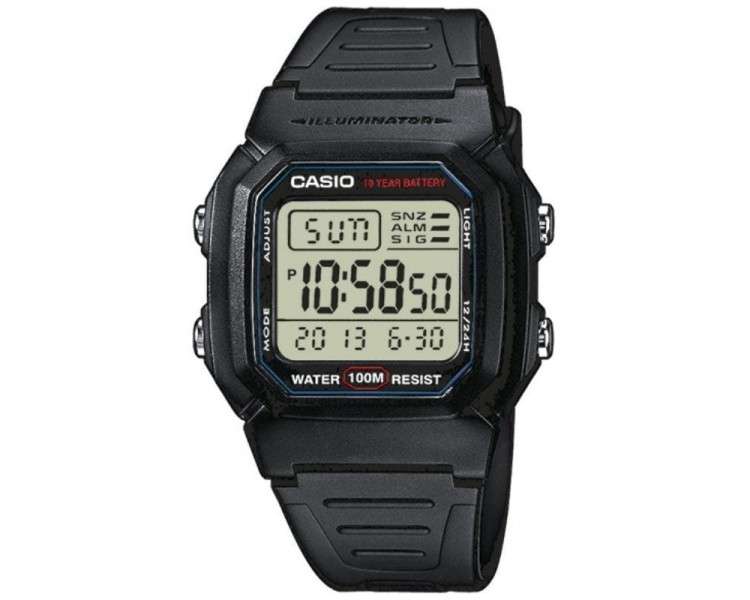 p pp ph2Reloj Casio W 800H 1AVES h2p ph2Especificaciones h2p pullibInformacion basica b liliDimensiones L An Al lili442 368 134