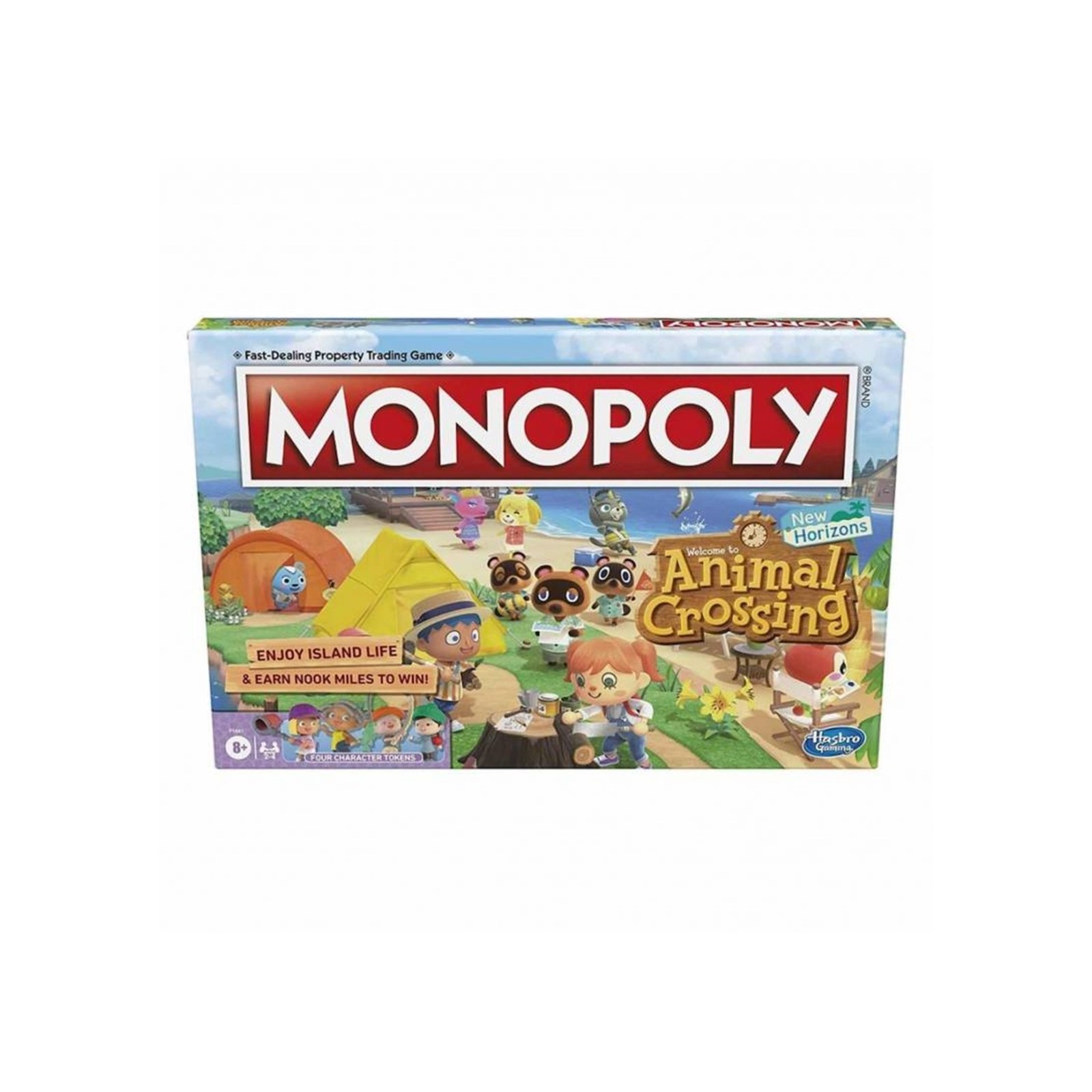 Juego mesa monopoly animal crossing new