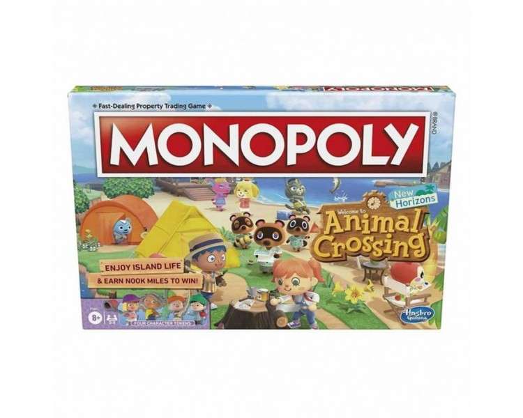 Juego mesa monopoly animal crossing new