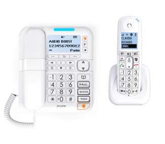 Telefono duo alcatel dec xl785 combo