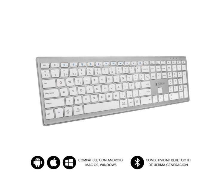 p ph2Teclado Completo inalambrico Bluetoothnbsp Pure Extended Silver h2ulliTeclado completo ultra delgado con conectividad Blue