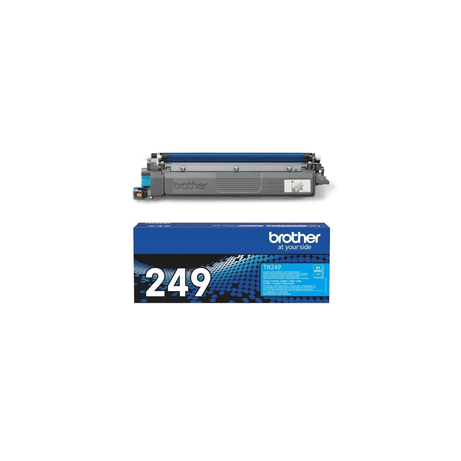 ph2TN 249C h2Toner Cian Duracion estimada 4000 paginas segun ISO IEC 19798brbrCon el toner original cian TN249C de super alta c