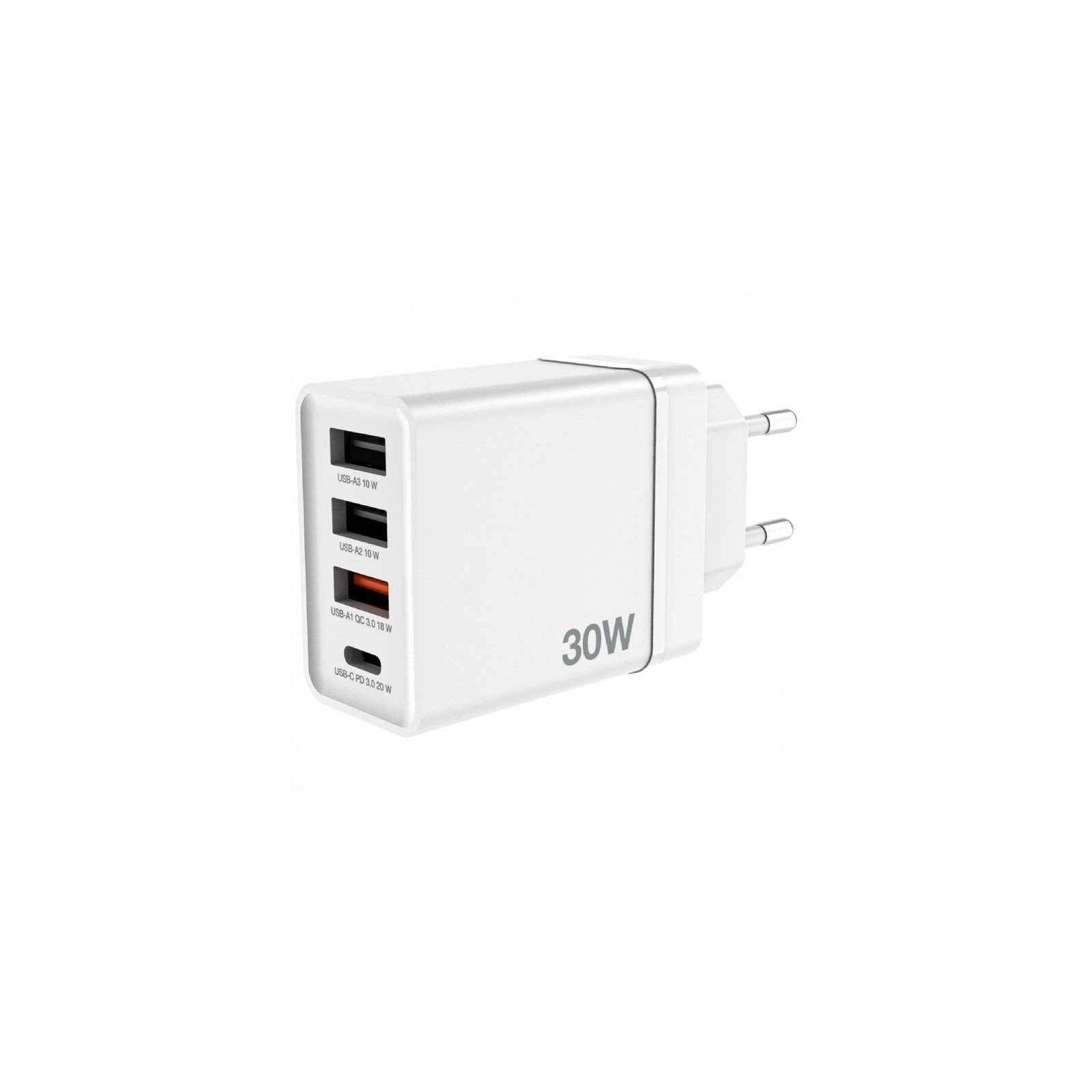 ph2Descripcion general h2bCarga de 30 W 4 en 1 bbrbrul liEl cargador USB de pared de 30 W de Verbatim combina un puerto USB C P