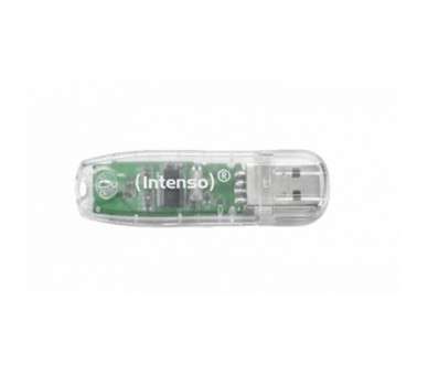 Memoria usb 20 intenso rainbow 32gb