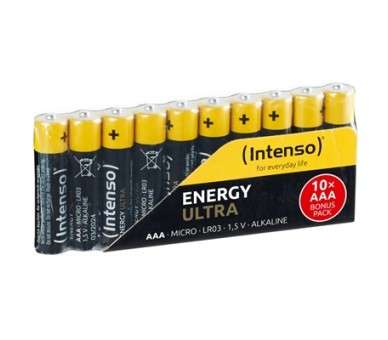 Pack pilas alcalinas intenso energy ultra