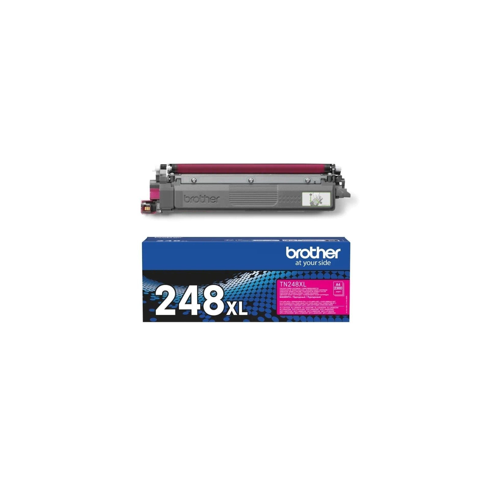 ph2TN 248XLM h2Toner Magenta Duracion estimada 2300 paginas segun ISO IEC 19798brbrbrCon el toner original magenta de larga dur