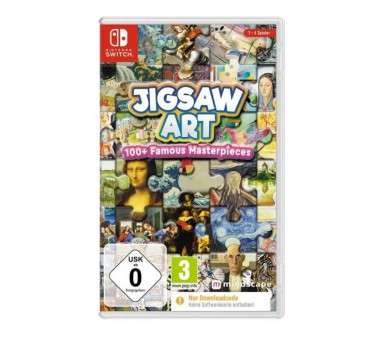 Jigsaw Art: 100 + Famous Masterpieces (DE-Multi ) (Code In Box)