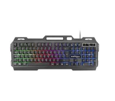 Teclado mars gaming mk120 rgb rainbow