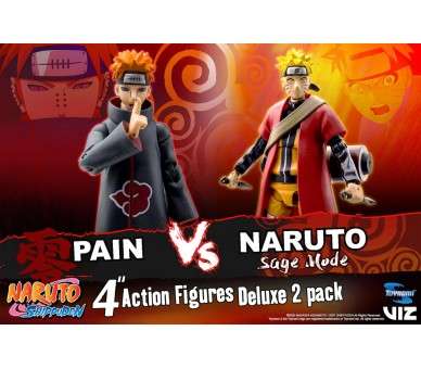 Pack 2 figuras toynami naruto naruto