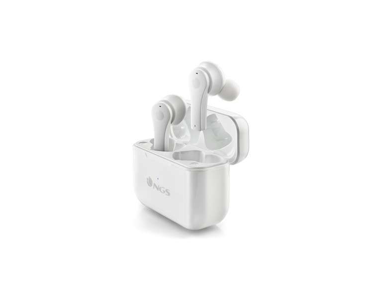 Auriculares inalambricos ngs artica bloom white