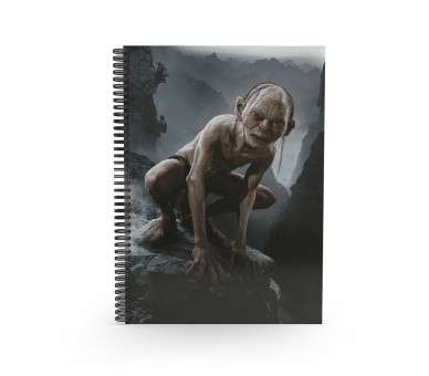 Libreta efecto 3d gollum el seor