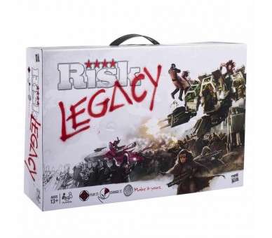 Juego mesa risk legacy hasbro gaming