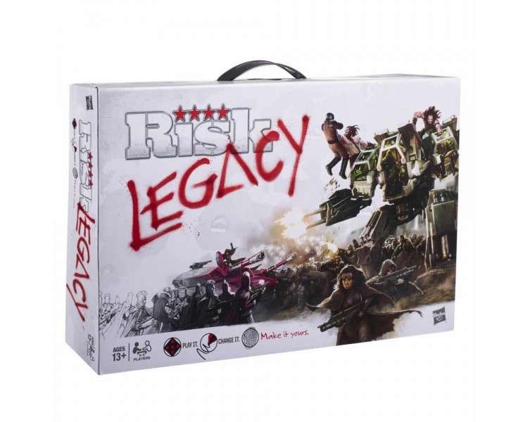 Juego mesa risk legacy hasbro gaming