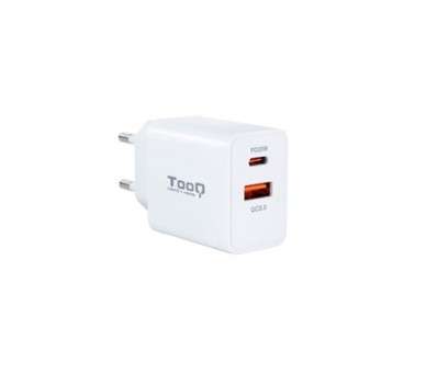 Cargador pared usb tooq tqwc 2sc04wt usb