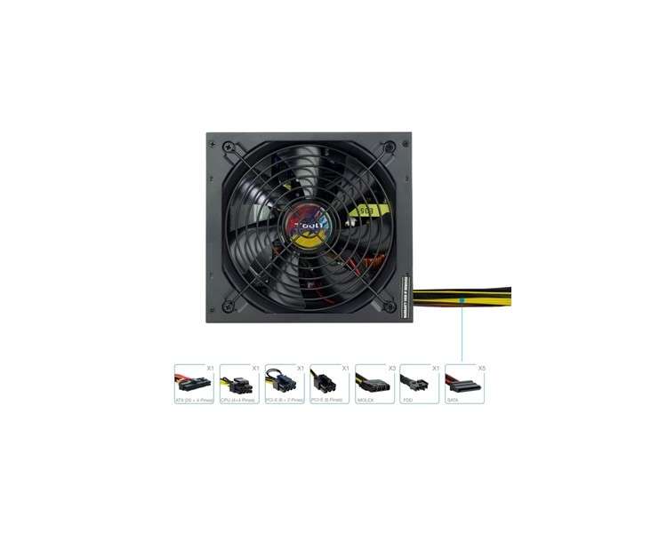 Fuente alimentacion tooq tqapolo 650sp atx 650w