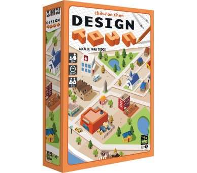 Juego mesa design town pegi 10