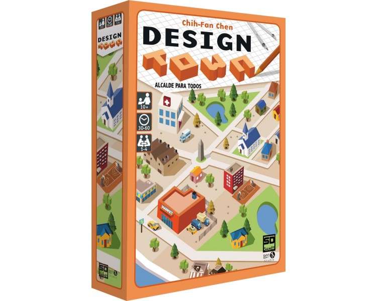 Juego mesa design town pegi 10